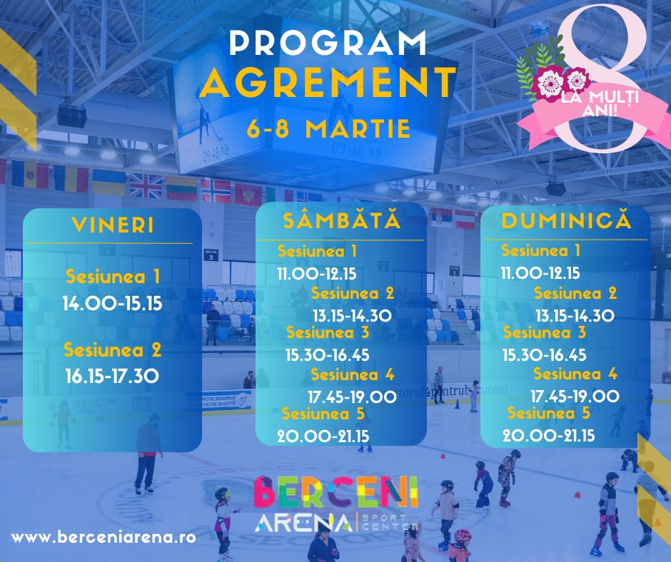 Program Agrement perioada 06 – 08 Martie